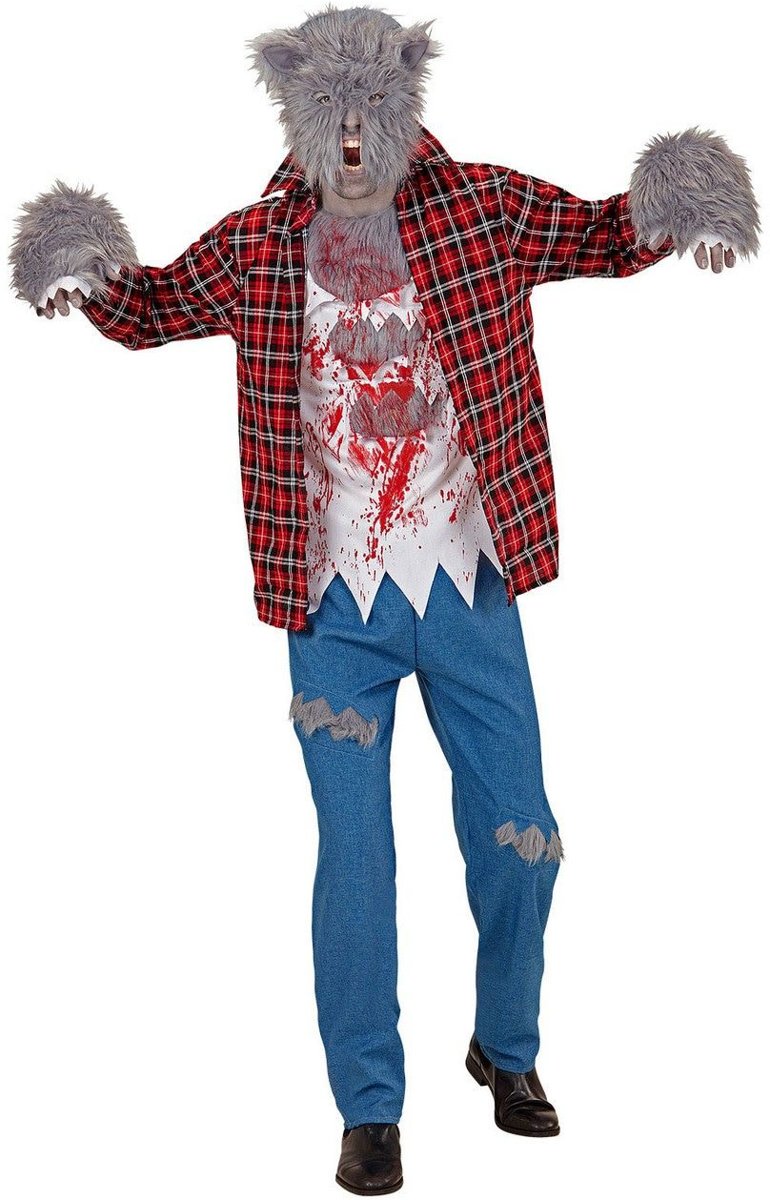 Weerwolf Kostuum | Weerwolf William | Man | Medium | Carnaval kostuum | Verkleedkleding